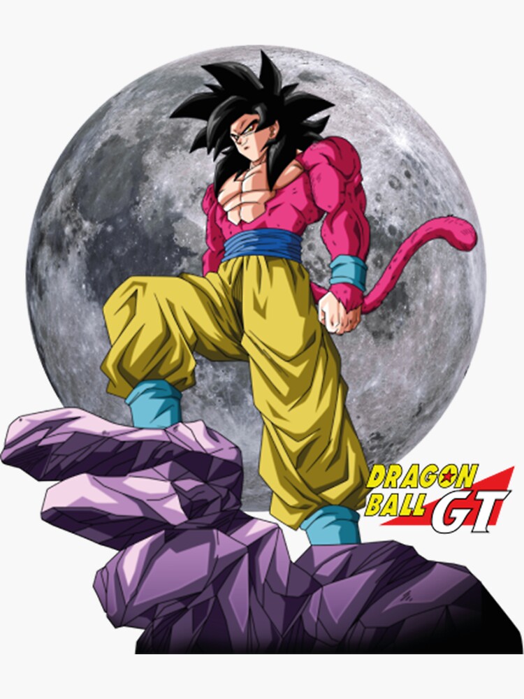 Goku Super Saiyan 4 Sticker for Sale by qalandar92