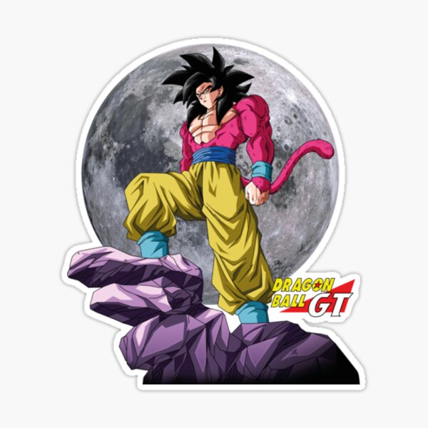 Dragon Ball Sticker Super Sayajin 4 Goku Hero Anime Decal Phone