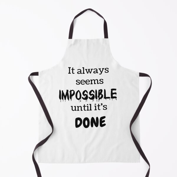 Item preview, It always seems impossible until it's done designed and sold by Credere.