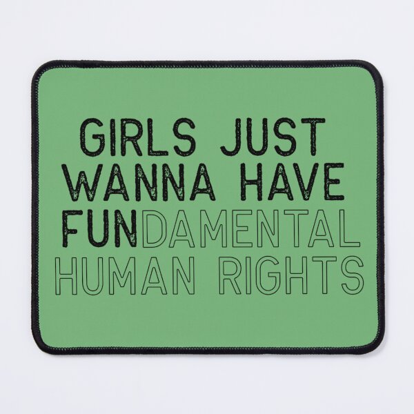 Item preview, Girls just want FunDAMENTAL Rights designed and sold by BlueberryHill.