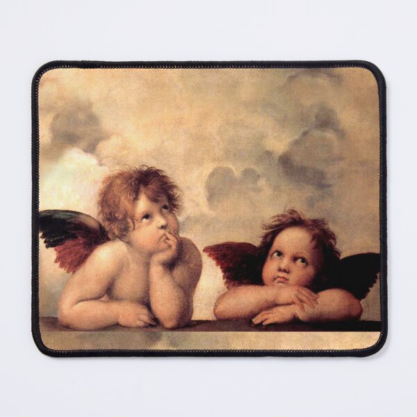 Item preview, Angels Gift Raphael Cupid Cherubs Art Valentine Angel Heavenly Angel Wings designed and sold by madeulaugh.