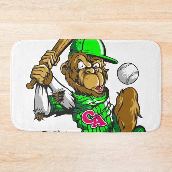 Item preview, Green and brown home run monkey, Swim briefs Clothing, baseball printing, food, sport designed and sold by BlackDiamond96.