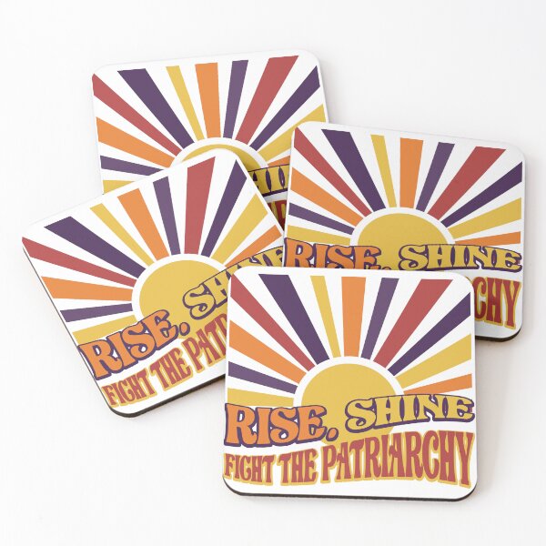 Item preview, Rise Shine - Fight the Patriarchy designed and sold by SunnyDayStyle.