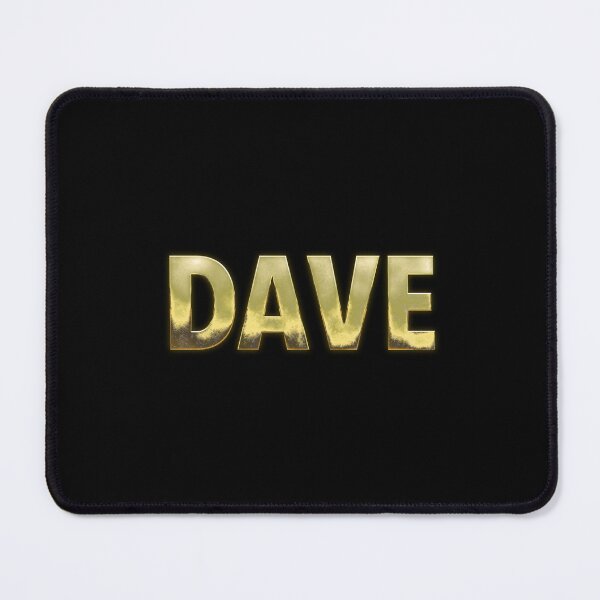 Item preview, Dave Name - Solid Gold Text Design designed and sold by NameTheory.