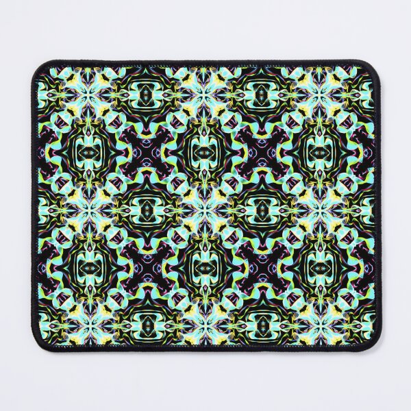 Item preview, Geometrical fractal art of rectangles and fixtures of parallel structures and saturated colors 1 designed and sold by Shape-And-Color.