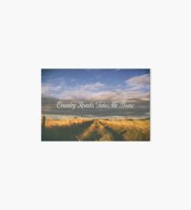 Country Roads - John Denver Tribute Art Board