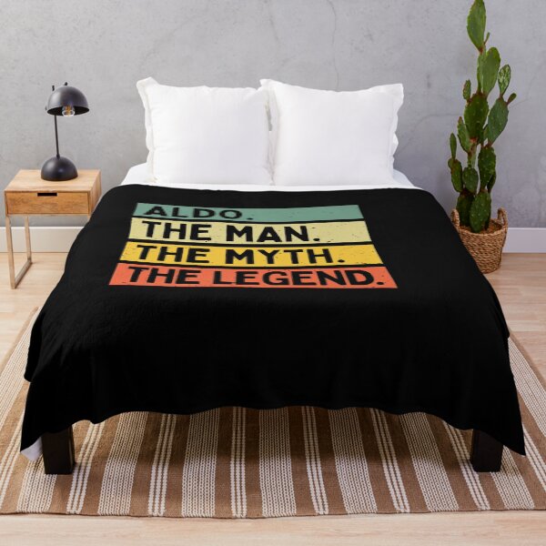 Item preview, ALDO THE MAN THE MYTH THE LEGEND FUNNY PERSONALIZED QUOTE designed and sold by sobriowslen.