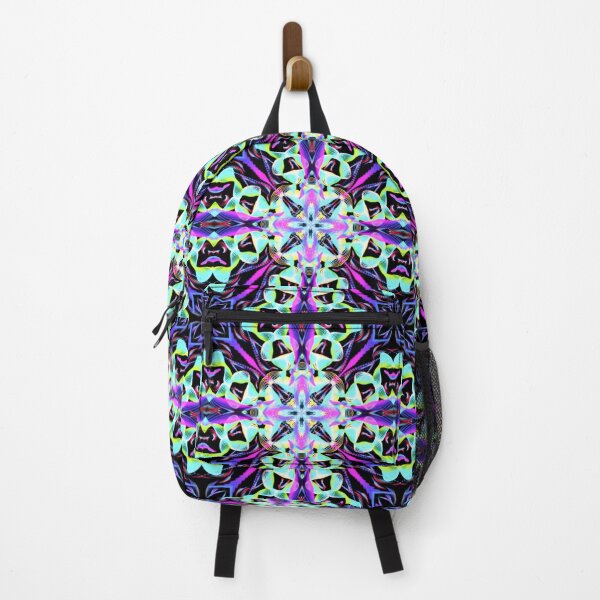 Item preview, Geometrical fractal art of rectangles and fixtures of parallel structures and saturated colors 2 designed and sold by Shape-And-Color.