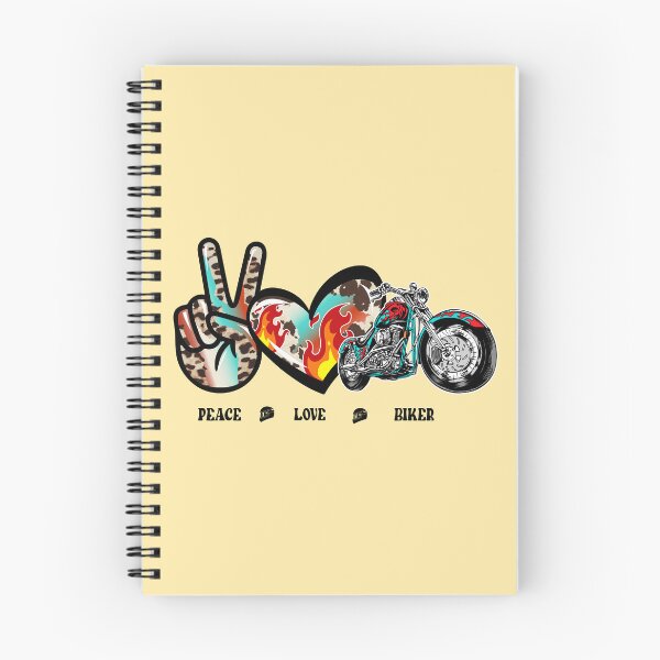 Item preview, Pease Love Biker designed and sold by Aleksys.
