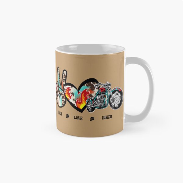 Item preview, Pease Love Biker designed and sold by Aleksys.