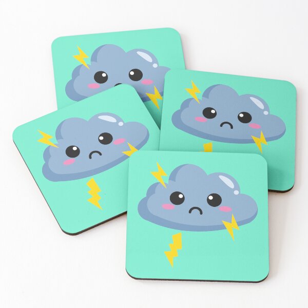 Item preview, Kawaii Thunder  designed and sold by cutieotter.