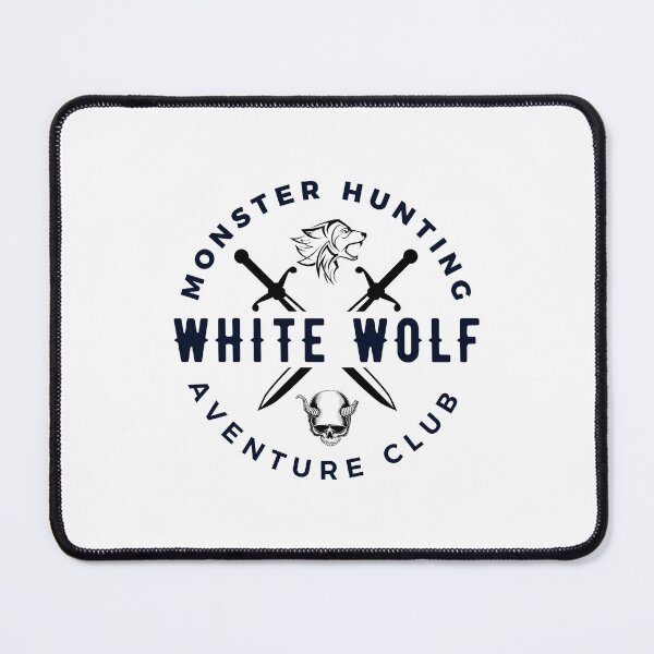 Item preview, White Wolf - Monster Hunting Adventure Club - White designed and sold by Fenay Designs.