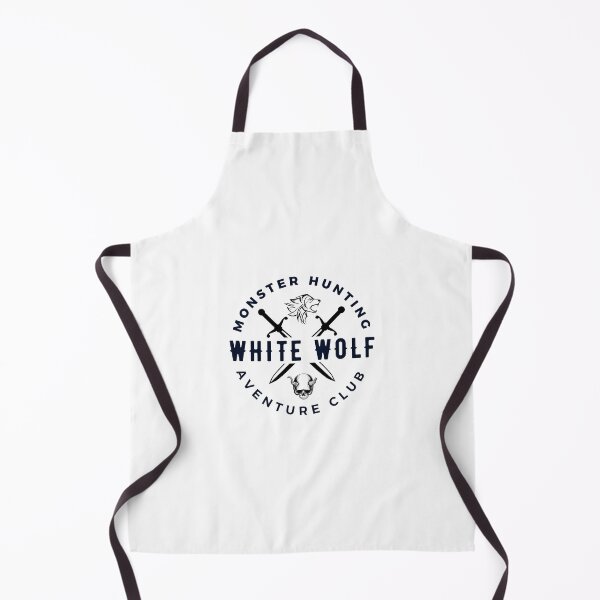 Item preview, White Wolf - Monster Hunting Adventure Club - White designed and sold by Fenay Designs.
