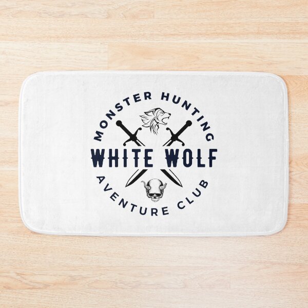 Item preview, White Wolf - Monster Hunting Adventure Club - White designed and sold by Fenay Designs.