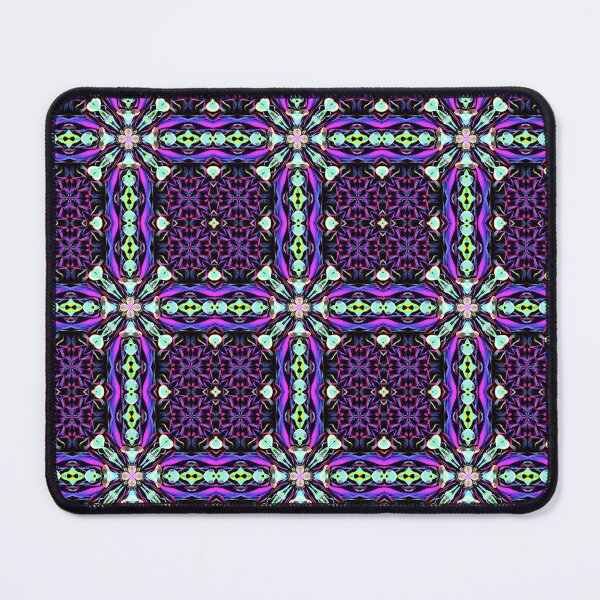 Item preview, Geometrical fractal art of rectangles and fixtures of parallel structures and saturated colors 4 designed and sold by Shape-And-Color.