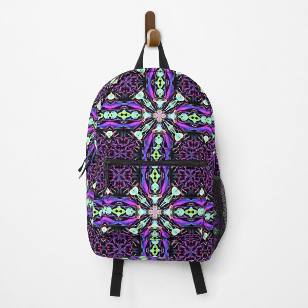 Item preview, Geometrical fractal art of rectangles and fixtures of parallel structures and saturated colors 4 designed and sold by Shape-And-Color.