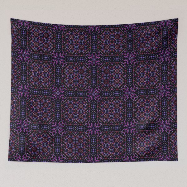 Item preview, Geometrical fractal art of rectangles and fixtures of parallel structures and saturated colors 5 designed and sold by Shape-And-Color.