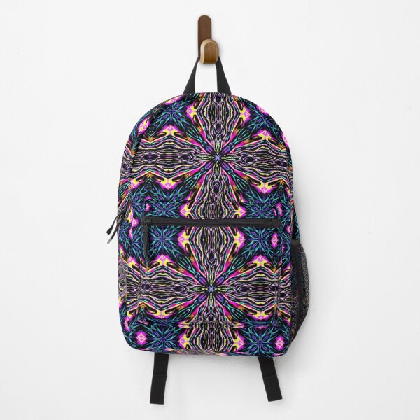 Item preview, Geometrical fractal art of rectangles and fixtures of parallel structures and saturated colors 6 designed and sold by Shape-And-Color.