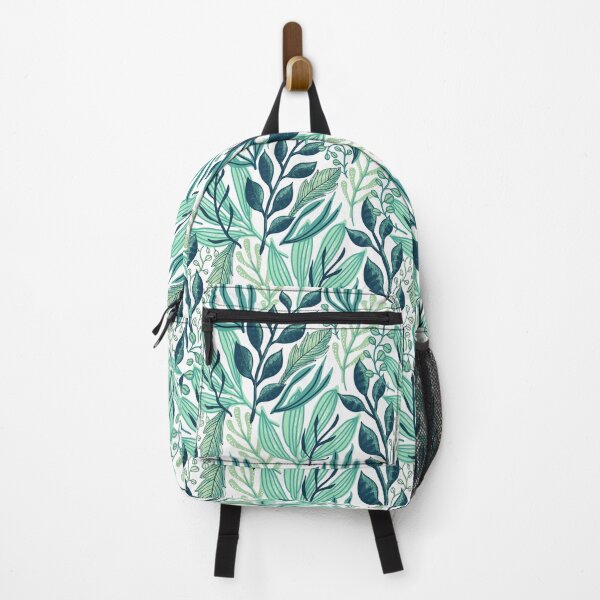 Item preview, Beautiful Nature Blue Monstera & Green Tropical Leaves Autumn seamless Pattern Design designed and sold by Leoster.
