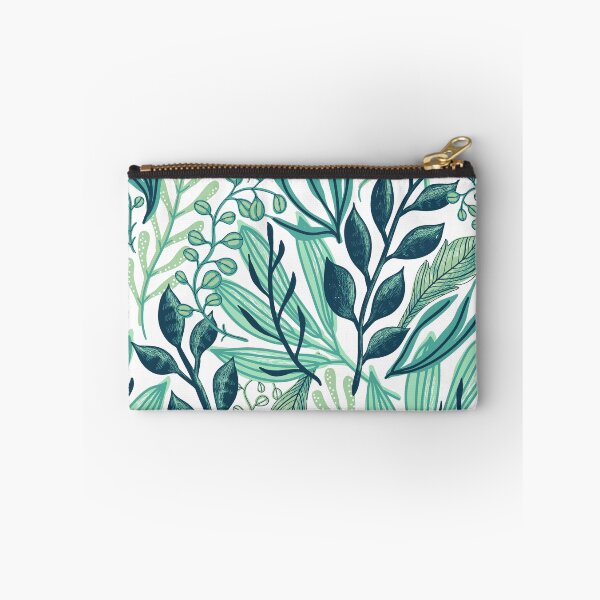 Item preview, Beautiful Nature Blue Monstera & Green Tropical Leaves Autumn seamless Pattern Design designed and sold by Leoster.