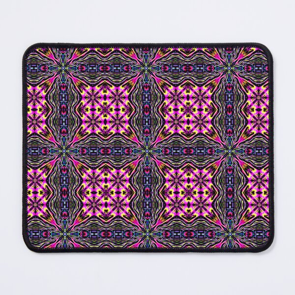 Item preview, Geometrical fractal art of rectangles and fixtures of parallel structures and saturated colors 7 designed and sold by Shape-And-Color.