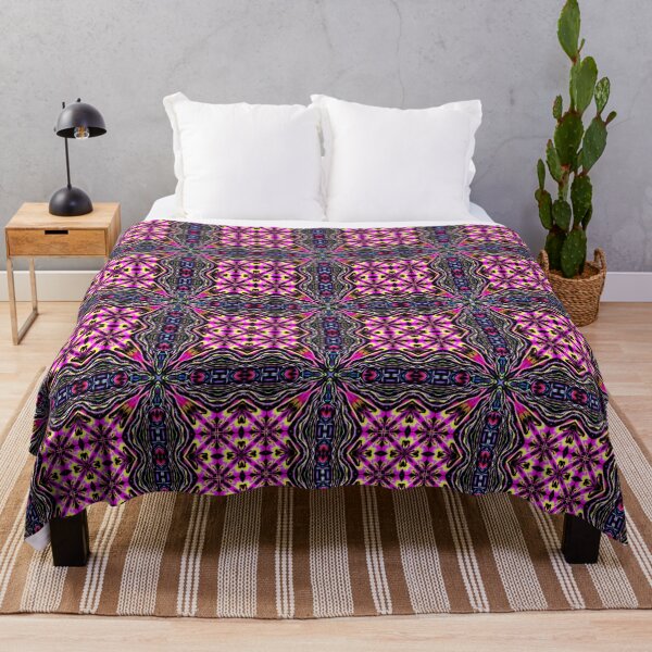 Item preview, Geometrical fractal art of rectangles and fixtures of parallel structures and saturated colors 7 designed and sold by Shape-And-Color.