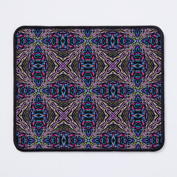 Item preview, Geometrical fractal art of rectangles and fixtures of parallel structures and saturated colors 8 designed and sold by Shape-And-Color.