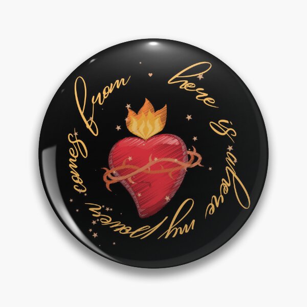 Item preview, My Sacred Heart Power Top designed and sold by MagicWolfStar.