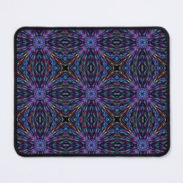 Item preview, Geometrical fractal art of rectangles and fixtures of parallel structures and saturated colors 9 designed and sold by Shape-And-Color.
