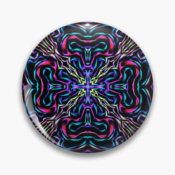 Item preview, Geometrical fractal art of rectangles and fixtures of parallel structures and saturated colors 10 designed and sold by Shape-And-Color.
