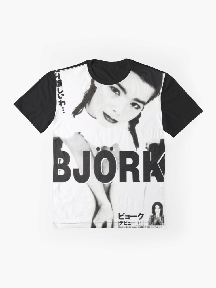 Debut by Bjork Japanese Promotional Poster | Graphic T-Shirt