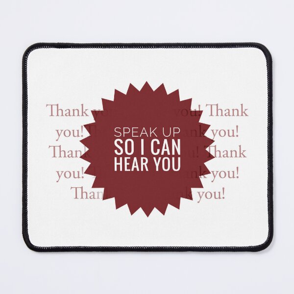 Item preview,  Speak Up so I can hear you Disability Visibility by Jenny Meehan  designed and sold by Jenny Meehan Art Prints and Patterns  .