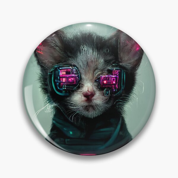 Item preview, Everard The Kavan - The Cyber Kitty designed and sold by thelofidragon.