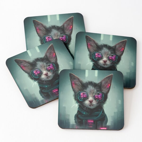 Item preview, Everard The Kavan - The Cyber Kitty designed and sold by thelofidragon.