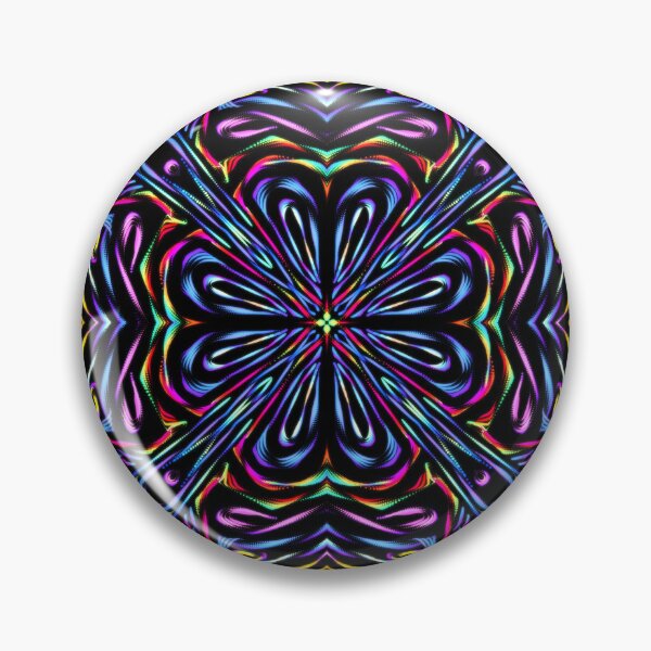 Item preview, Geometrical fractal art of rectangles and fixtures of parallel structures and saturated colors 13 designed and sold by Shape-And-Color.