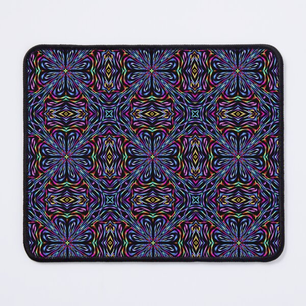 Item preview, Geometrical fractal art of rectangles and fixtures of parallel structures and saturated colors 13 designed and sold by Shape-And-Color.