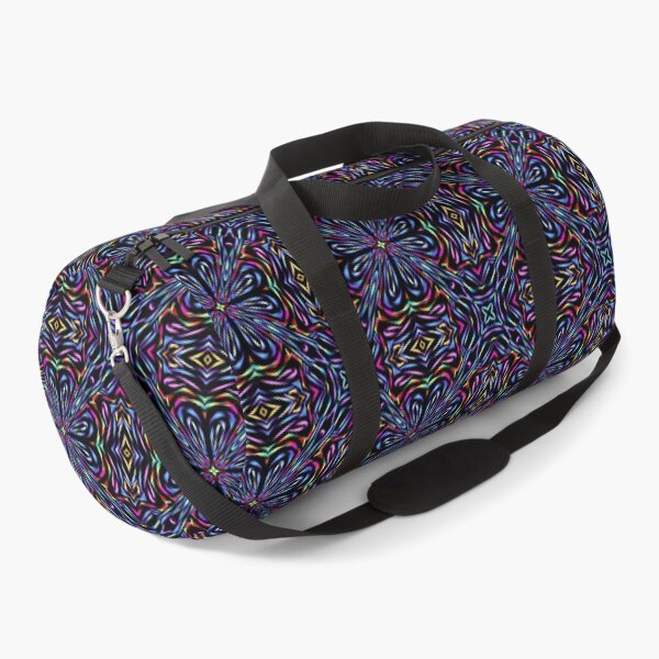 Item preview, Geometrical fractal art of rectangles and fixtures of parallel structures and saturated colors 13 designed and sold by Shape-And-Color.