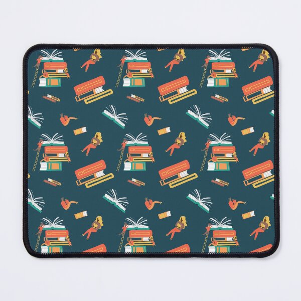 Item preview, Book Community Illustration Pattern designed and sold by RedRubi.