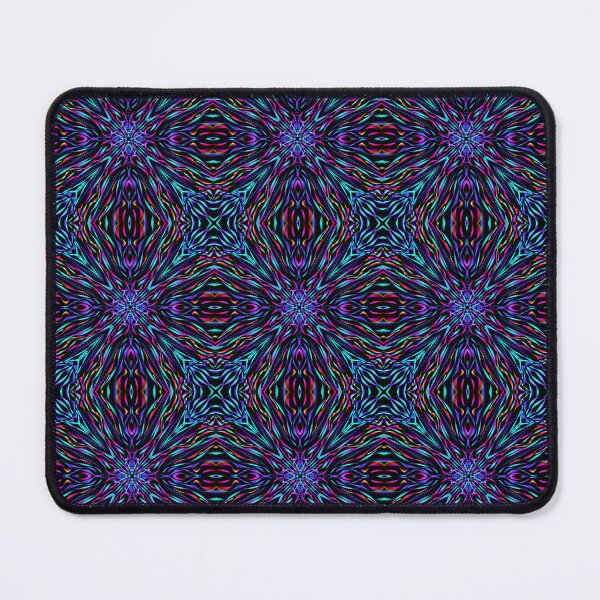 Item preview, Geometrical fractal art of rectangles and fixtures of parallel structures and saturated colors 15 designed and sold by Shape-And-Color.