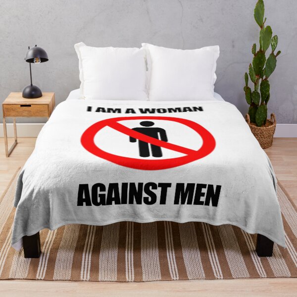 Item preview, I am a woman against men designed and sold by emilywagner.