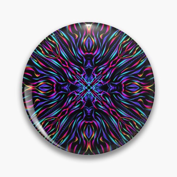 Item preview, Geometrical fractal art of rectangles and fixtures of parallel structures and saturated colors 16 designed and sold by Shape-And-Color.