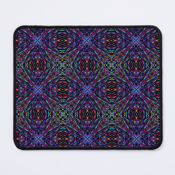 Item preview, Geometrical fractal art of rectangles and fixtures of parallel structures and saturated colors 16 designed and sold by Shape-And-Color.