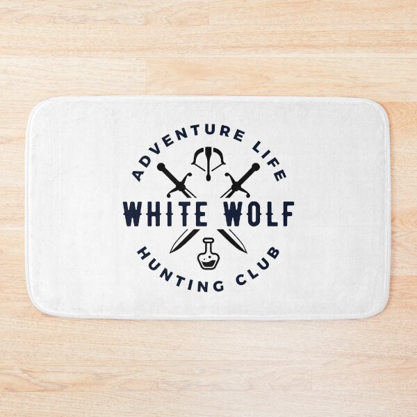 Item preview, White Wolf - Hunting Club - Adventure Life - White - Fantasy - Funny designed and sold by Fenay Designs.