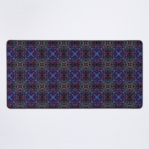 Item preview, Geometrical fractal art of rectangles and fixtures of parallel structures and saturated colors 17 designed and sold by Shape-And-Color.