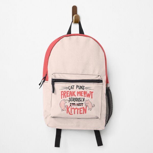 Item preview, Cat Puns Freak Meowt Seriously Kitten by Tobe Fonseca designed and sold by Tobe Fonseca®.