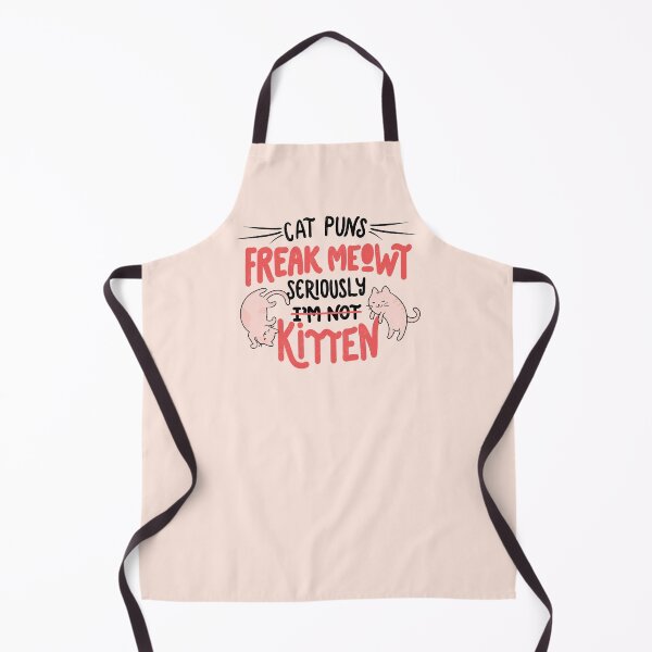 Item preview, Cat Puns Freak Meowt Seriously Kitten by Tobe Fonseca designed and sold by Tobe Fonseca®.