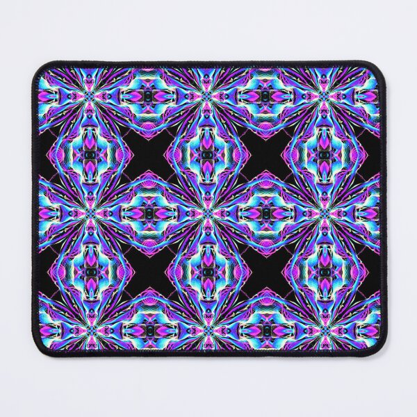 Item preview, Geometrical fractal art of rectangles and fixtures of parallel structures and saturated colors 20 designed and sold by Shape-And-Color.