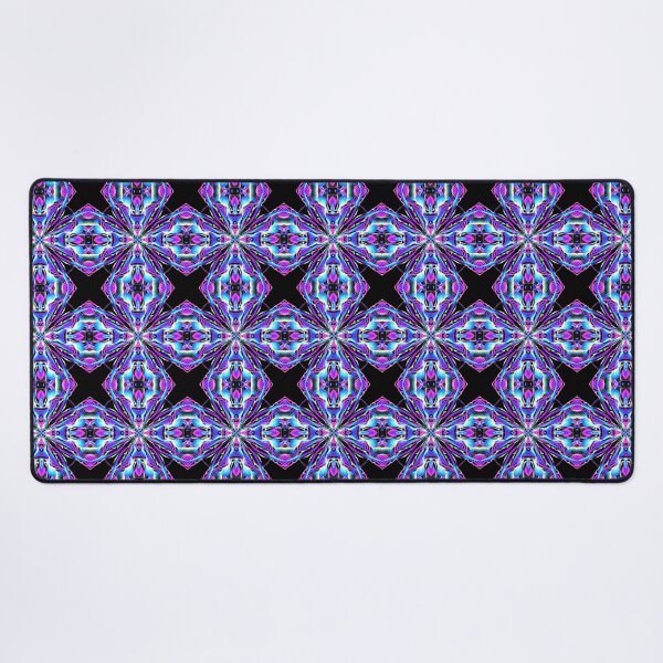 Item preview, Geometrical fractal art of rectangles and fixtures of parallel structures and saturated colors 20 designed and sold by Shape-And-Color.