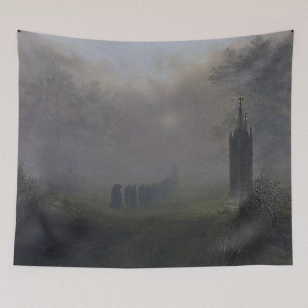 Item preview,  Prozession im Nebel Prosession in fog - Ernst Ferdinand Oehme designed and sold by Vintage Designs +.
