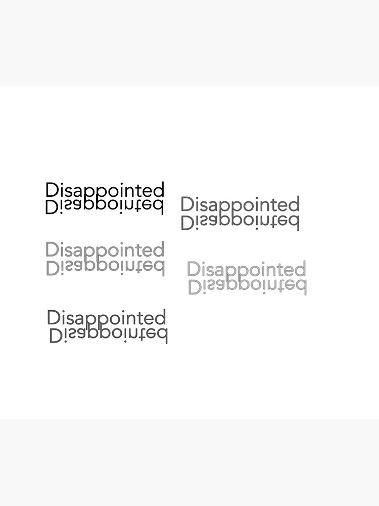 Disover "Disappointed": sadness expressions Premium Matte Vertical Poster